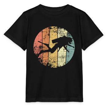 Diver - Stanley/Stella MINI CREATOR Kids’ T-Shirt - black - Front - Mikhail (115cm)