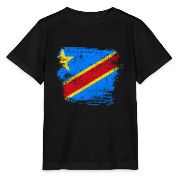 Congo - T-shirt bio MINI CREATOR Stanley/Stella Enfant - noir - Devant - Mikhail (115cm)