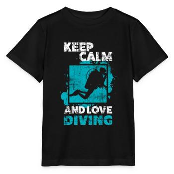 Diver - Stanley/Stella MINI CREATOR Kids’ T-Shirt - black - Front - Mikhail (115cm)