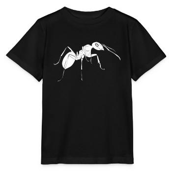 Ameise - Stanley/Stella Kinder T-Shirt MINI CREATOR  - Schwarz - Vorne - Mikhail (115cm)