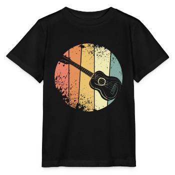 Ukulele - Stanley/Stella MINI CREATOR Kids’ T-Shirt - black - Front - Mikhail (115cm)