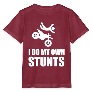 Moto - T-shirt bio MINI CREATOR Stanley/Stella Enfant - bordeaux - Devant - Kain (125cm)