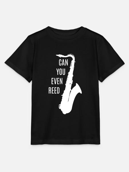 Saxophone - Stanley/Stella Kinder T-Shirt MINI CREATOR - Schwarz