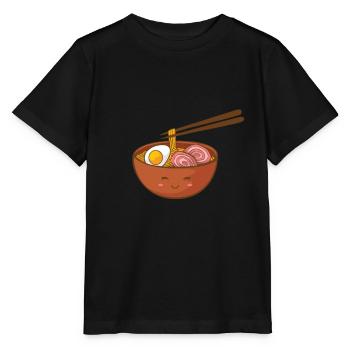 Ramen Ramen Ramen Suppe Suppe Suppe - Stanley/Stella Kinder T-Shirt MINI CREATOR  - Schwarz - Vorne - Mikhail (115cm)