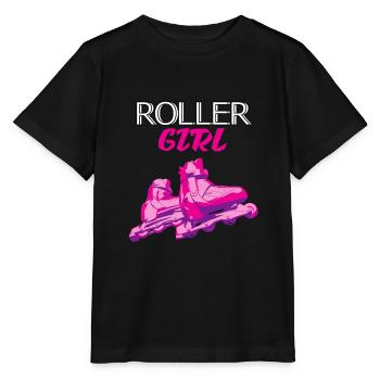 patins - T-shirt bio MINI CREATOR Stanley/Stella Enfant - noir - Devant - Mikhail (115cm)