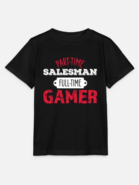 Verkäufer Gaming - Stanley/Stella Kinder T-Shirt MINI CREATOR  - Schwarz
