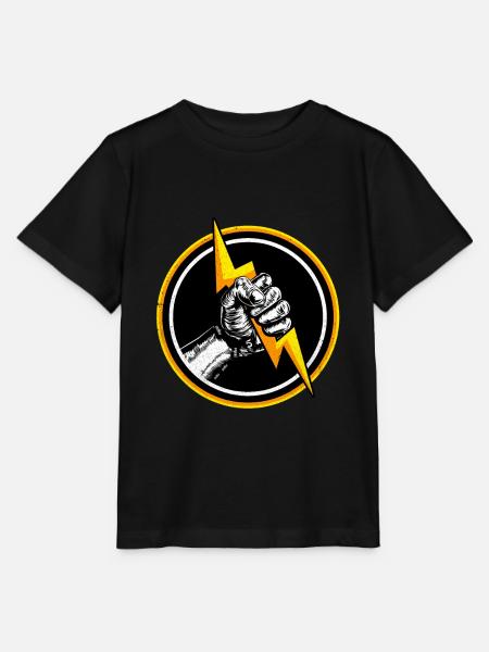 Elektriker - Stanley/Stella Kinder T-Shirt MINI CREATOR  - Schwarz