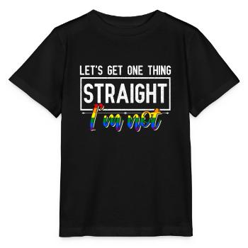 lgbt - Stanley/Stella MINI CREATOR Kids’ T-Shirt - black - Front - Mikhail (115cm)