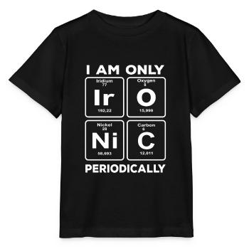 chemistry - Stanley/Stella MINI CREATOR Kids’ T-Shirt - black - Front - Mikhail (115cm)