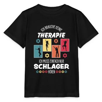 Schlager - Stanley/Stella Kinder T-Shirt MINI CREATOR  - Schwarz - Vorne - Mikhail (115cm)