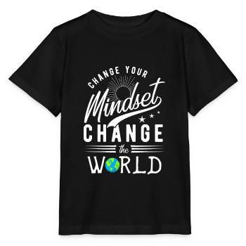 Motivation - Stanley/Stella Kinder T-Shirt MINI CREATOR  - Schwarz - Vorne - Mikhail (115cm)