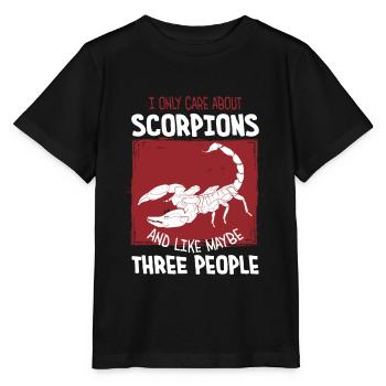 Scorpion - T-shirt bio MINI CREATOR Stanley/Stella Enfant - noir - Devant - Mikhail (115cm)