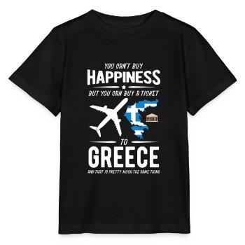 Greece - Stanley/Stella MINI CREATOR Kids’ T-Shirt - black - Front - Mikhail (115cm)