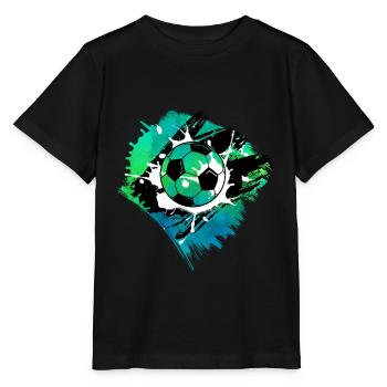football - T-shirt bio MINI CREATOR Stanley/Stella Enfant - noir - Devant - Mikhail (115cm)