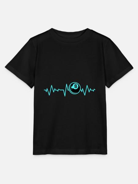 Billard - Stanley/Stella Kinder T-Shirt MINI CREATOR - Schwarz