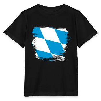 Bavière - T-shirt bio MINI CREATOR Stanley/Stella Enfant - noir - Devant - Mikhail (115cm)