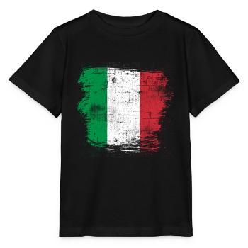 Italy - Stanley/Stella MINI CREATOR Kids’ T-Shirt - black - Front - Mikhail (115cm)