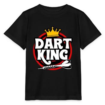 Dart Team Dartboard Dart Arrow Bullseye Darts Club - T-shirt bio MINI CREATOR Stanley/Stella Enfant - noir - Devant - Mikhail (115cm)