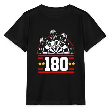 Dart Team Dartboard Dart Arrow Bullseye Darts Club - T-shirt bio MINI CREATOR Stanley/Stella Enfant - noir - Devant - Mikhail (115cm)