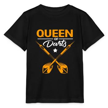Fléchettes d’équipe Fléchettes Fléchettes Fléchettes Bullseye Dart club - T-shirt bio MINI CREATOR Stanley/Stella Enfant - noir - Devant - Mikhail (115cm)