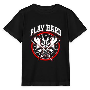 Fléchettes Team Fléchettes Bullseye Fléchettes - T-shirt bio MINI CREATOR Stanley/Stella Enfant - noir - Devant - Mikhail (115cm)