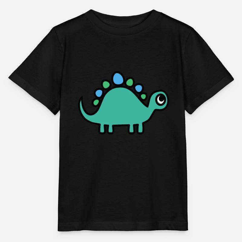 Dinosaurier - Stanley/Stella Kinder T-Shirt MINI CREATOR  - Schwarz