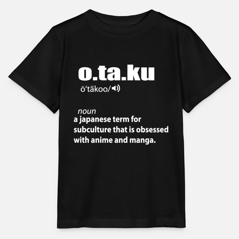 Otaku - T-shirt bio MINI CREATOR Stanley/Stella Enfant - noir