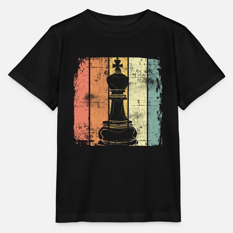 Schach - Stanley/Stella Kinder T-Shirt MINI CREATOR - Schwarz