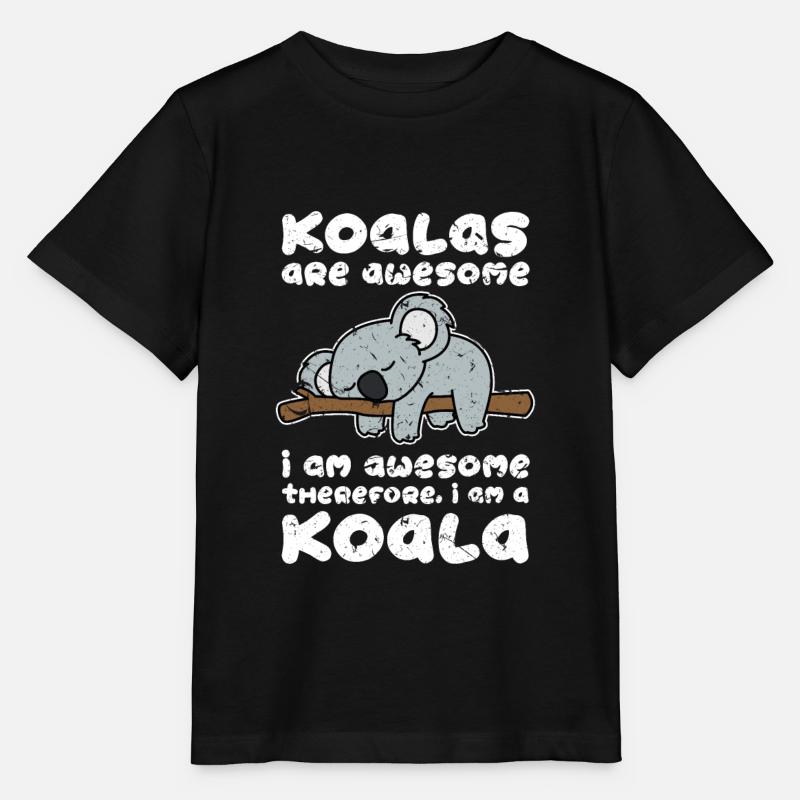 koala - T-shirt bio MINI CREATOR Stanley/Stella Enfant - noir