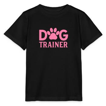 Dog Trainer Dog Trainer Dog Trainer - Stanley/Stella MINI CREATOR Kids’ T-Shirt - black - Front - Mikhail (115cm)