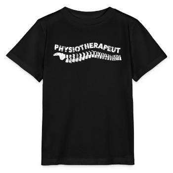 Physiothérapeute - T-shirt bio MINI CREATOR Stanley/Stella Enfant - noir - Devant - Mikhail (115cm)