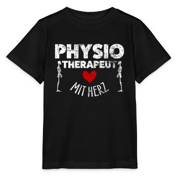 Physiothérapeute - T-shirt bio MINI CREATOR Stanley/Stella Enfant - noir - Devant - Mikhail (115cm)