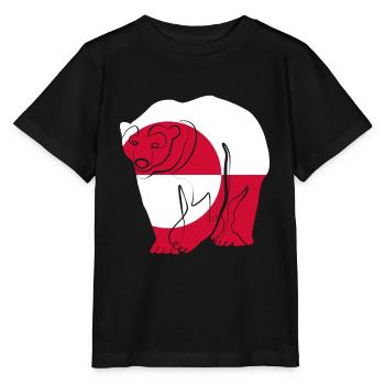 Groenland - T-shirt bio MINI CREATOR Stanley/Stella Enfant - noir - Devant - Mikhail (115cm)