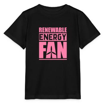 Solar Erneuerbare Energien - Stanley/Stella Kinder T-Shirt MINI CREATOR  - Schwarz - Vorne - Mikhail (115cm)