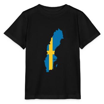 Sweden - Stanley/Stella MINI CREATOR Kids’ T-Shirt - black - Front - Mikhail (115cm)