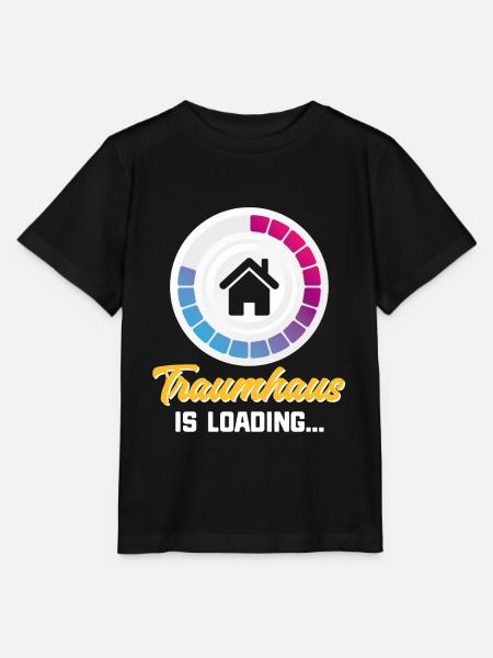 Bauherr Traumhaus - Stanley/Stella Kinder T-Shirt MINI CREATOR - Schwarz