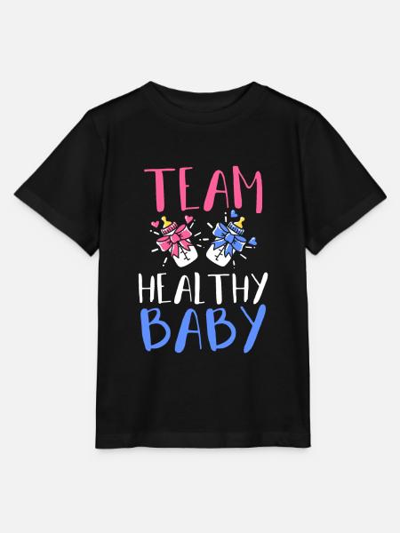 Gender Enthüllungsparty - Stanley/Stella Kinder T-Shirt MINI CREATOR - Schwarz