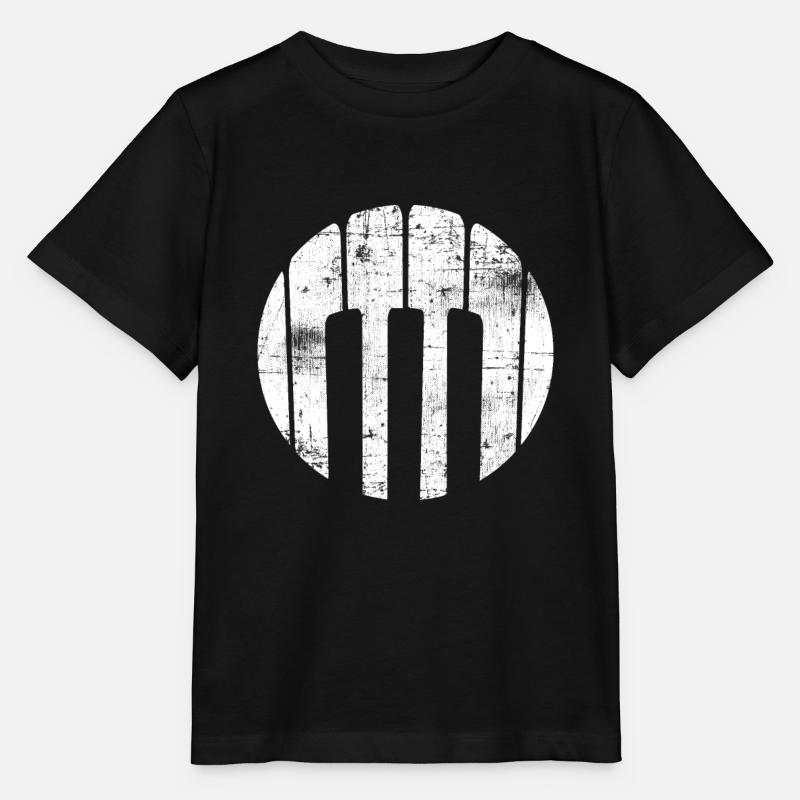 Klavier - Stanley/Stella Kinder T-Shirt MINI CREATOR  - Schwarz