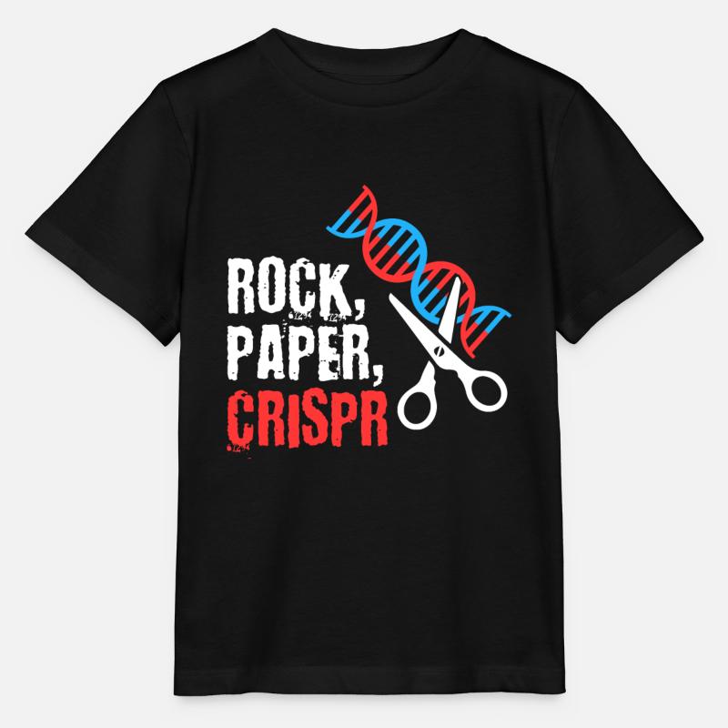 Pierre Papier Crispr - T-shirt bio MINI CREATOR Stanley/Stella Enfant - noir