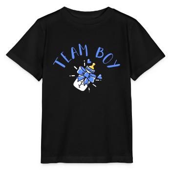 Équipe de révélation de genre garçon garçon - T-shirt bio MINI CREATOR Stanley/Stella Enfant - noir - Devant - Mikhail (115cm)