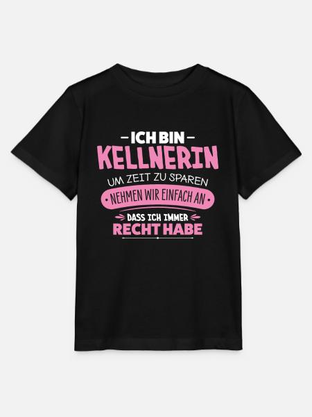 Kellnerin - Stanley/Stella Kinder T-Shirt MINI CREATOR - Schwarz