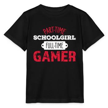 Schülerin Zocken Gamer - Stanley/Stella Kinder T-Shirt MINI CREATOR  - Schwarz - Vorne - Mikhail (115cm)