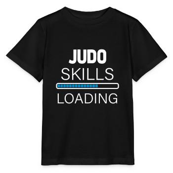 Judo Skills - Stanley/Stella Kinder T-Shirt MINI CREATOR  - Schwarz - Vorne - Mikhail (115cm)