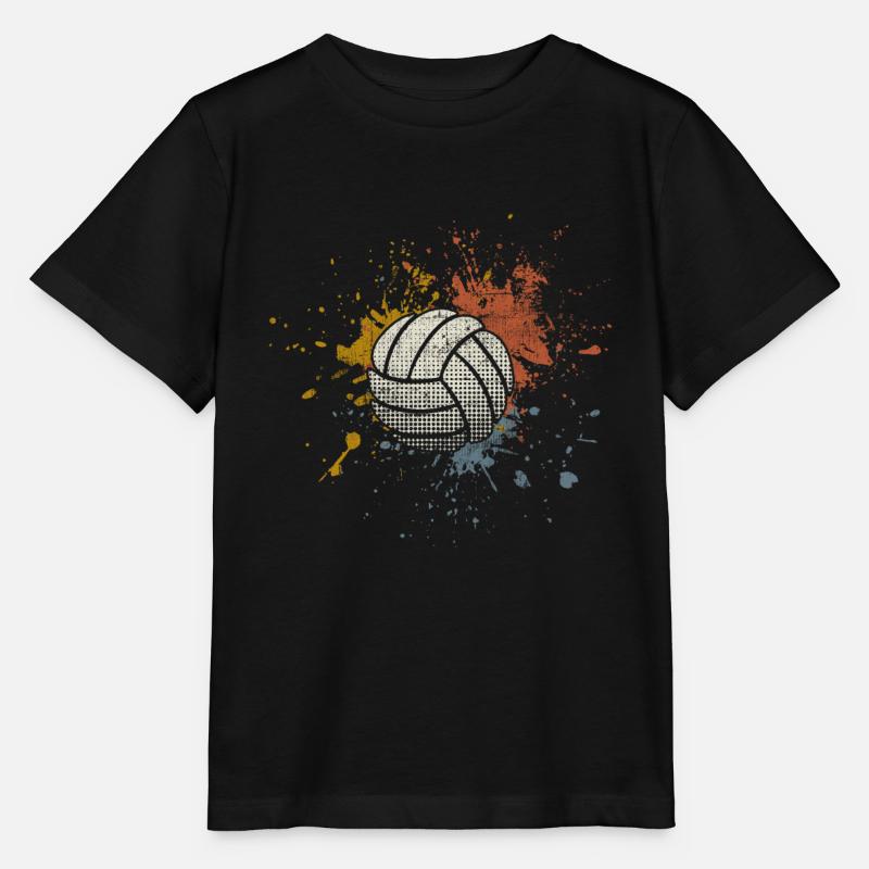 Volleyball - Stanley/Stella Kinder T-Shirt MINI CREATOR  - Schwarz