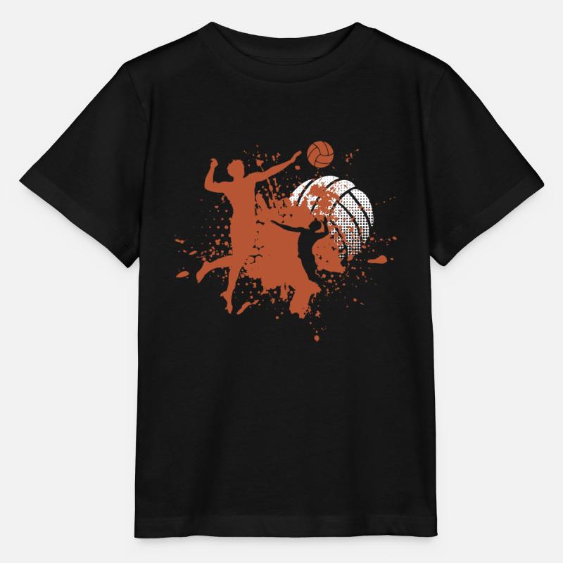 Volley-ball - T-shirt bio MINI CREATOR Stanley/Stella Enfant - noir