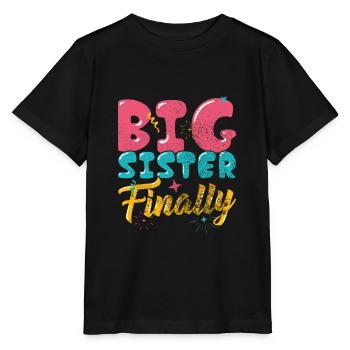 Pregnancy announcement - Stanley/Stella MINI CREATOR Kids’ T-Shirt - black - Front - Mikhail (115cm)