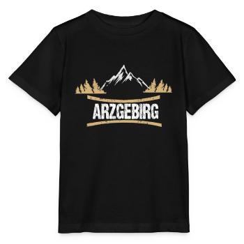 Funny Erzgebirge design - Stanley/Stella MINI CREATOR Kids’ T-Shirt - black - Front - Mikhail (115cm)