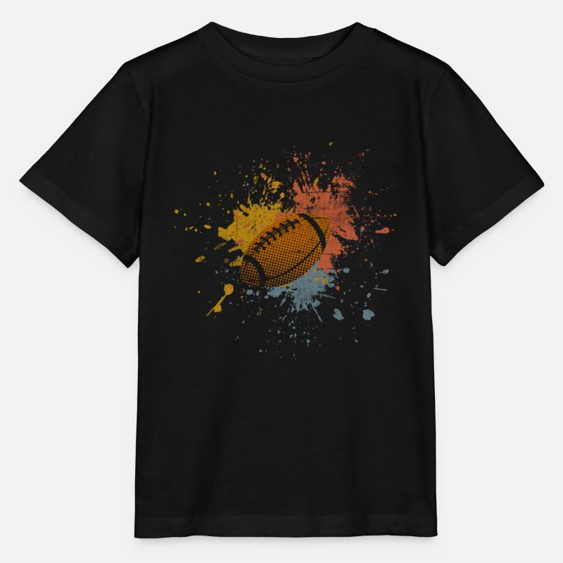 Rugby - T-shirt bio MINI CREATOR Stanley/Stella Enfant - noir