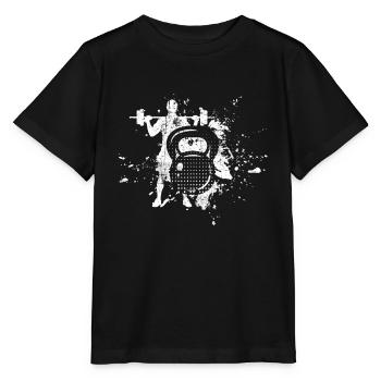 Kraftsport - Stanley/Stella Kinder T-Shirt MINI CREATOR  - Schwarz - Vorne - Mikhail (115cm)
