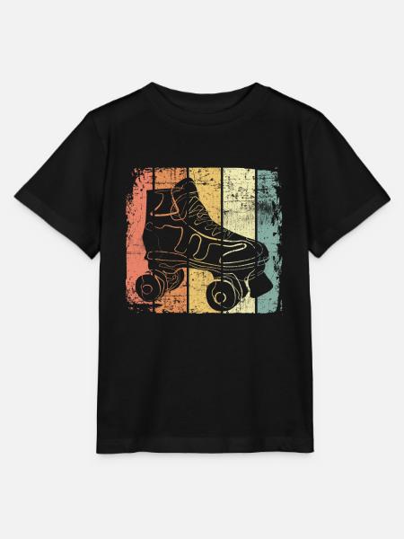 Rollschuhlaufen - Stanley/Stella Kinder T-Shirt MINI CREATOR - Schwarz